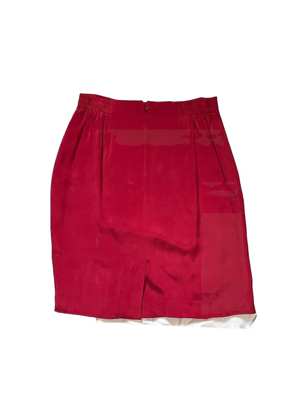 Andrea Viccaro Womens Maxi Skirt 100% Silk Size 12P A Line Skirt